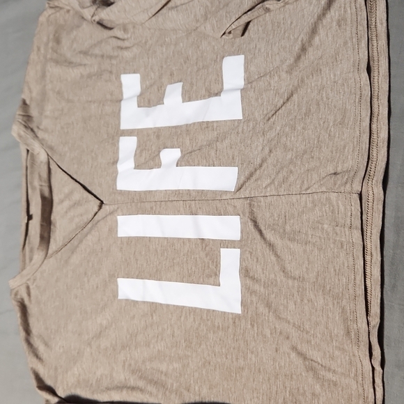 LIFE crop top long sleeve sz. XL - Picture 2 of 2
